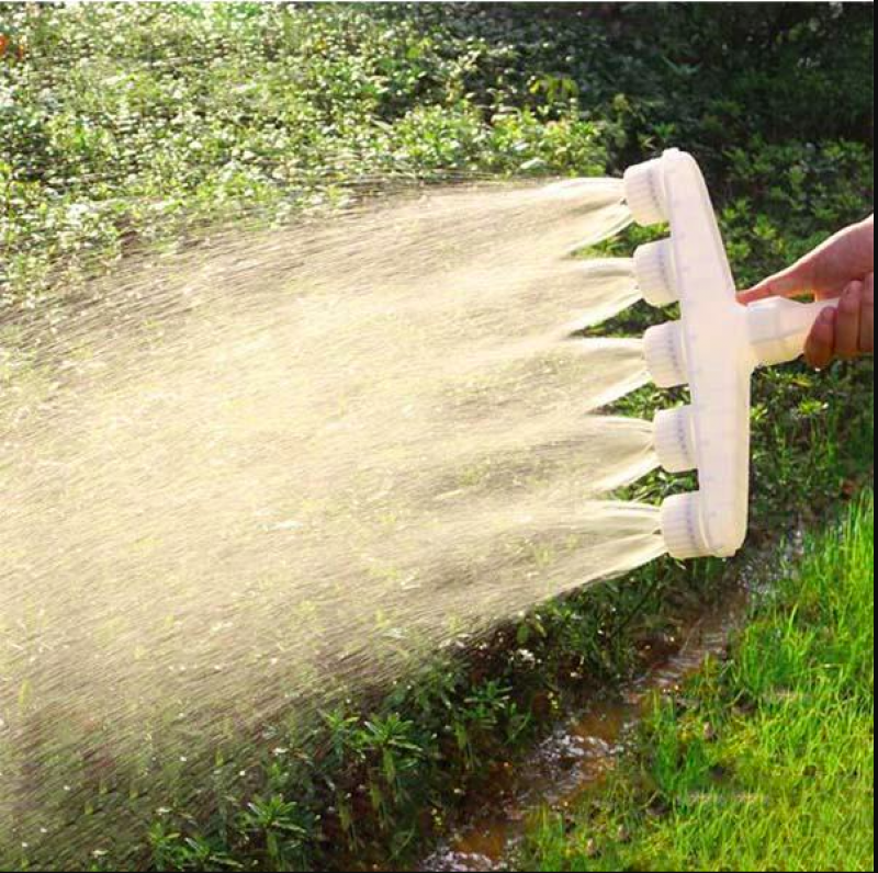 Duza Multipla pentru Furtun Gradina – Accesoriu Stropire 5 Jeturi pentru Udare Gazon si Plante