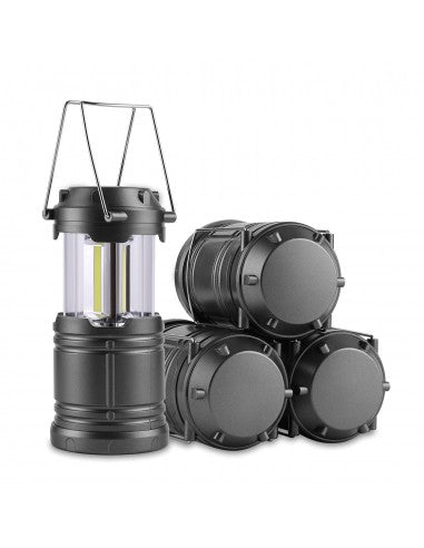 Set 3 x Lampa Solara LED Camping Shenyu, Reincarcabila, Portabila, Lumina Puternica 360°