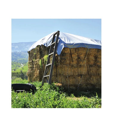 Prelata Impermeabila 4x6 m, Rezistenta la Apa si UV, Prelata Protectie Exterior pentru Lemne, Acoperis, Gradina