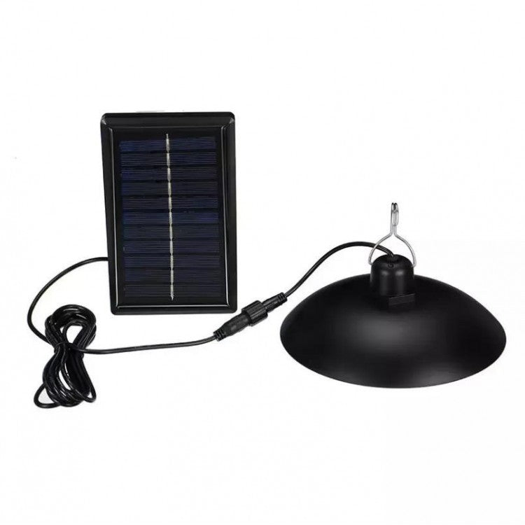 Set 3 x Lampa Solara LED Suspendata cu Telecomanda XF-707 – Panou Solar Extern, Iluminat Exterior Curte
