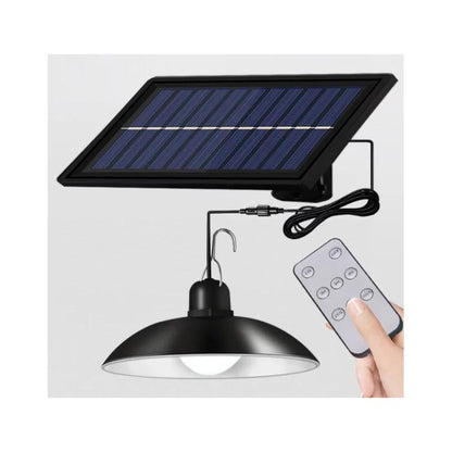 Lampa Solara LED Suspendata cu Telecomanda XF-707 – Panou Solar Extern, Iluminat Exterior Curte