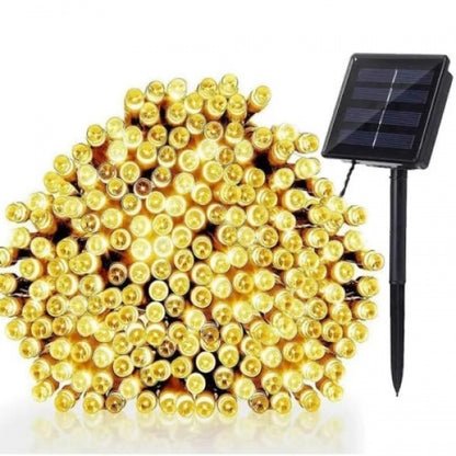 Set 2 x Decoratiune Solara Exterior 30m cu 300 LED Alb Cald – Ghirlanda Luminoasa pentru Gradina, Terasa, Curte, IP65