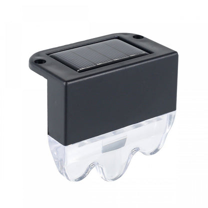 Set 2 x Lampa Solara RGB pentru Gard si Perete – Iluminare Multicolora Exterior, Rezistente la Apa, Montaj Fara Cablu