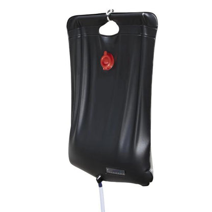 Dus Solar Portabil 20L pentru Camping, cu Furtun si Cap Dus, Incalzire Naturala la Soare