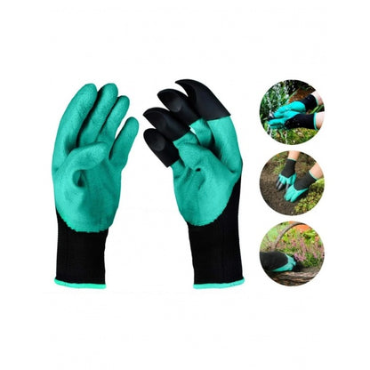 Kit Intretinere Gradina – 4 x Unelte Sapat, Furtun Extensibil 30M cu Accesoriu de Stropit si Manusi cu Gheare