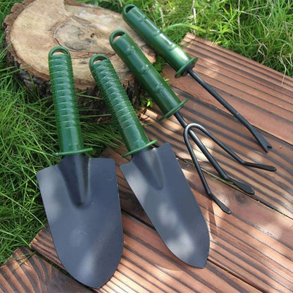 Kit Intretinere Gradina – 4 x Unelte Sapat, Furtun Extensibil 30M cu Accesoriu de Stropit si Manusi cu Gheare