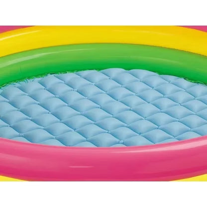 Piscina Copii Gonflabila cu 3 Inele, 86x25 cm, pentru Curte sau Gradina