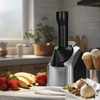 Masina Multifunctionala 3 in 1 pentru Inghetata, Sorbet si Deserturi din Fructe Congelate - Putere Mare, Design Compact!