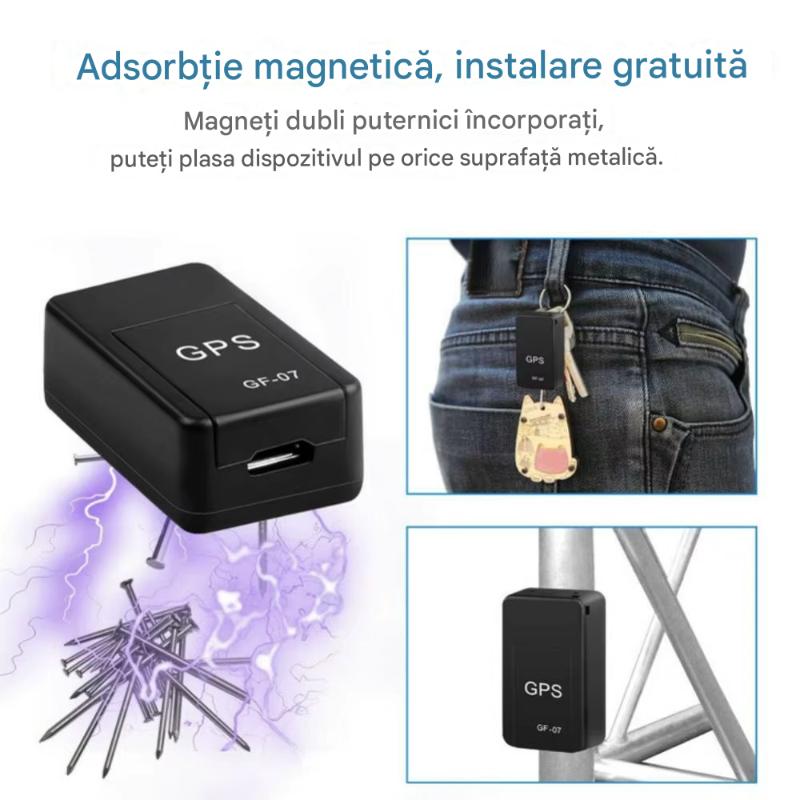 Tracker GPS Mini A8 Pentru Telefon, Localizare In Timp Real, Monitorizare Auto, Copii, Animale