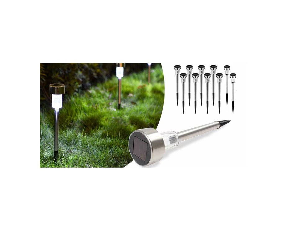 Set 20 x Lampa Solara LED Tip Tarus pentru Gradina, Alee si Curte – Iluminare Automata Exterior, Rezistente la Intemperii