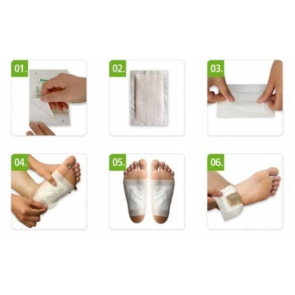 Set 100 plasturi cu turmalina Kinoki
