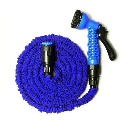 Furtun Extensibil Gradina 22.5 Metri cu Accesoriu Multifunctional de Stropit – Furtun Elastic pentru Udat, Spalat si Irigat