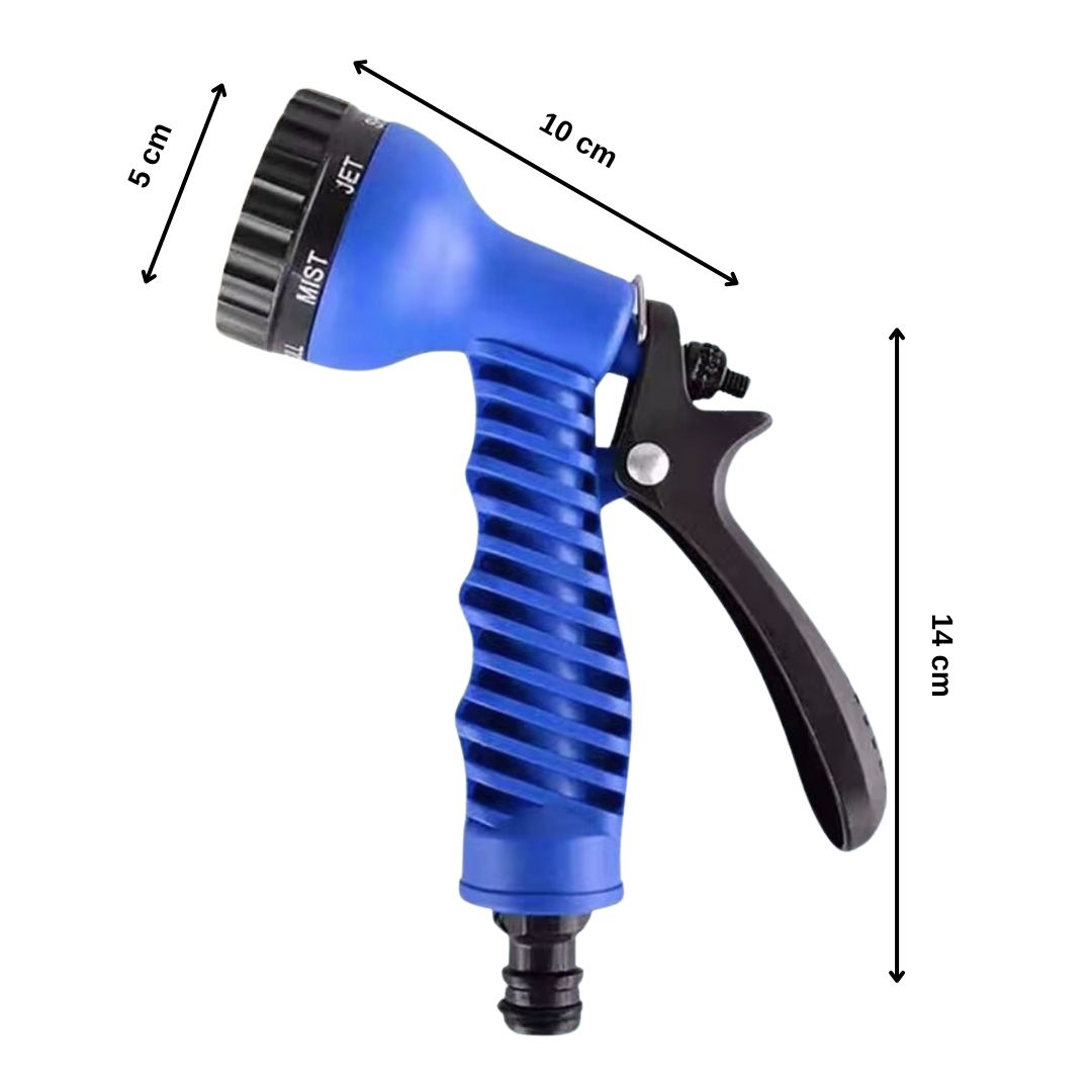 Set Plasa Anti Insecte Magnetica pentru Usa + Furtun Extensibil 60M cu Accesoriu de Stropit – Pachet Util pentru Casa si Gradina