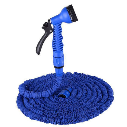 Set Plasa Anti Insecte Magnetica pentru Usa + Furtun Extensibil 60M cu Accesoriu de Stropit – Pachet Util pentru Casa si Gradina
