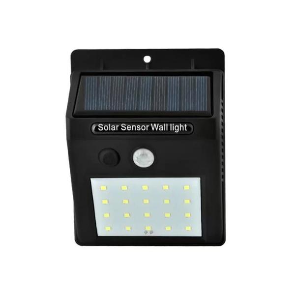 Set 2 x Lampa Solara LED cu Senzor de Miscare – Iluminare Automata pentru Curte și Intrare