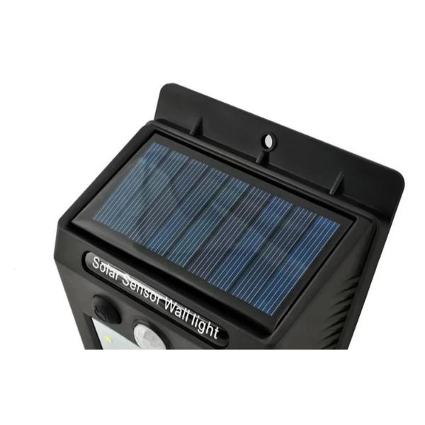 Set 2 x Lampa Solara LED cu Senzor de Miscare – Iluminare Automata pentru Curte și Intrare