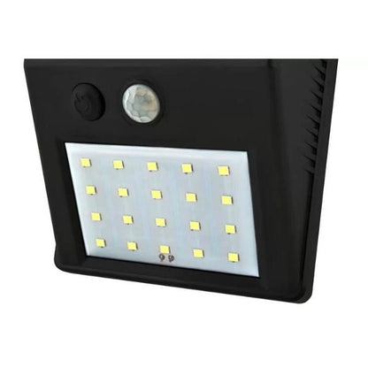 Set 2 x Lampa Solara LED cu Senzor de Miscare – Iluminare Automata pentru Curte și Intrare