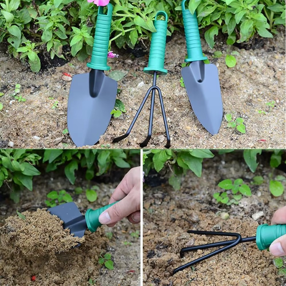Set Profesional Unelte Gradina 10 Piese cu Cutie Depozitare – Kit Complet pentru Plantare, Tuns si Intretinere Gradina