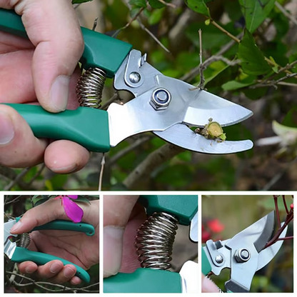 Set Profesional Unelte Gradina 10 Piese cu Cutie Depozitare – Kit Complet pentru Plantare, Tuns si Intretinere Gradina