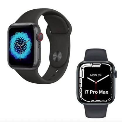 Ceas Inteligent i7 Pro Max, Ecran 1.75”, Apeluri Bluetooth, Monitorizare Sanatate, Rezistent la Apa