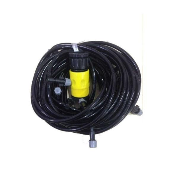 Kit Racire Terasa 15 m cu Sistem Pulverizare – Instalatie Racire Aer pentru Gradina, Balcon si Foișor