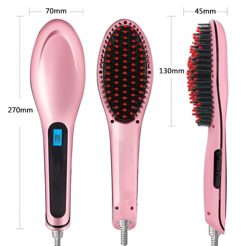 Perie De Indreptat Parul Profesionala Cu Ioni – Afisaj LCD, Anti-Frizz, Rezultat Neted