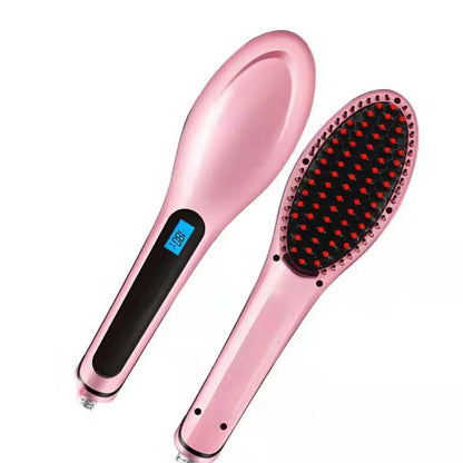 Perie De Indreptat Parul Profesionala Cu Ioni – Afisaj LCD, Anti-Frizz, Rezultat Neted