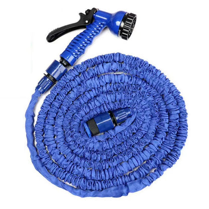 Furtun Extensibil Gradina 22.5 Metri cu Accesoriu Multifunctional de Stropit – Furtun Elastic pentru Udat, Spalat si Irigat