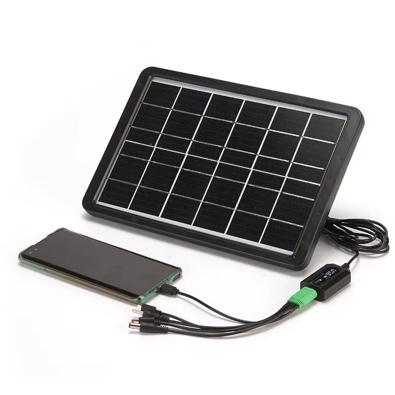 Panou Solar 8W CL-680 Portabil cu Iesire USB – Incarcator Solar pentru Telefon si Dispozitive 5V