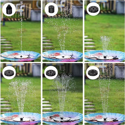 Fantana Arteziena Solara IPX8, 160x160 mm – Pompa Apa cu Panou Solar pentru Gradina, Iaz si Decor Exterior