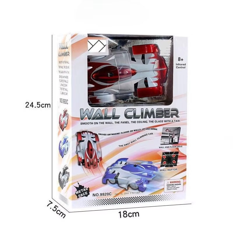 Masina care merge pe tavan Wall Climber. Control la distanta 10 metri