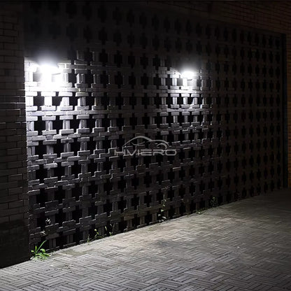 Set 2 x Proiector Solar cu 6 Celule si Senzor – Iluminare Puternica si Economica pentru Exterior