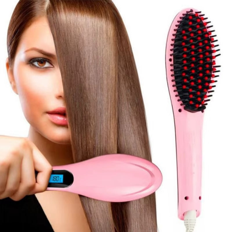 Perie De Indreptat Parul Profesionala Cu Ioni – Afisaj LCD, Anti-Frizz, Rezultat Neted