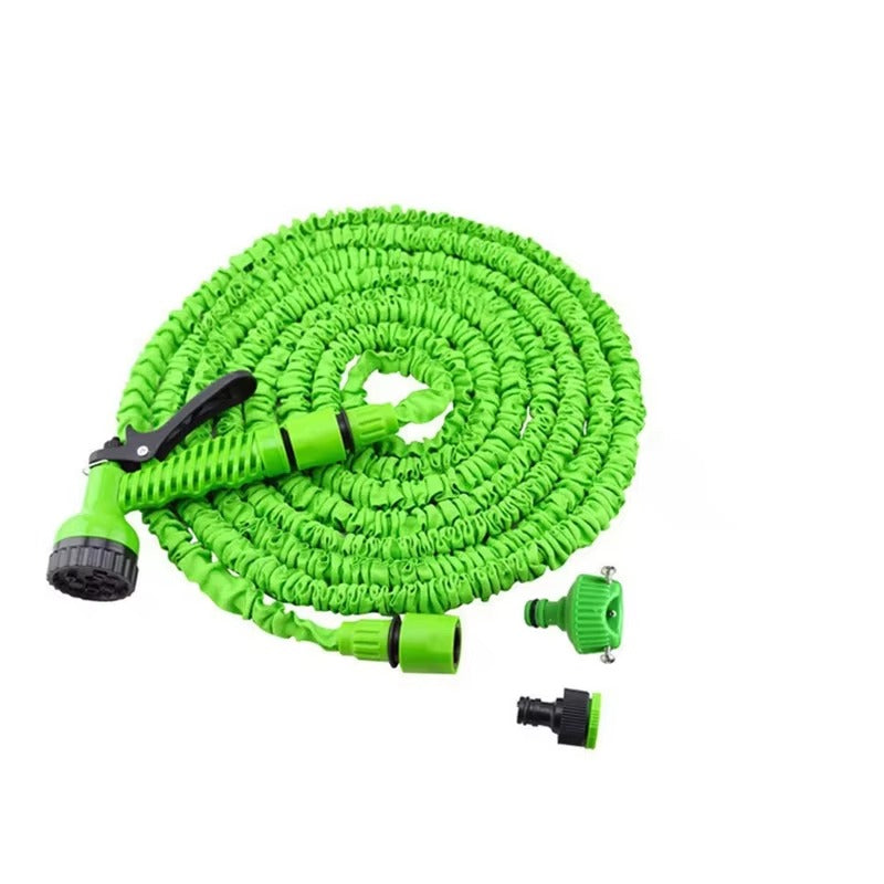 Furtun Extensibil Gradina 45 Metri cu Accesoriu Multifunctional de Stropit – Furtun Elastic pentru Udat, Spalat si Irigat