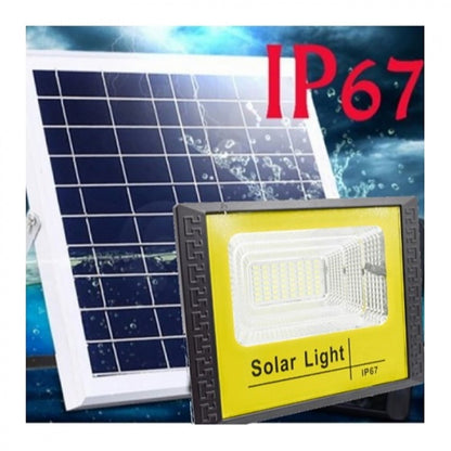 Proiector Solar 60W LED SMD IP67 – Iluminare Exterior Puternica cu Panou Solar Separat