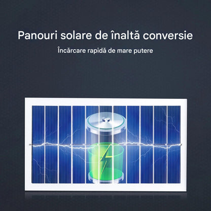 Lampa Solara 78 LED cu Senzor Miscare si Panou Solar Reglabil