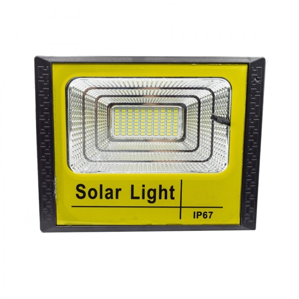 Proiector Solar 60W LED SMD IP67 – Iluminare Exterior Puternica cu Panou Solar Separat