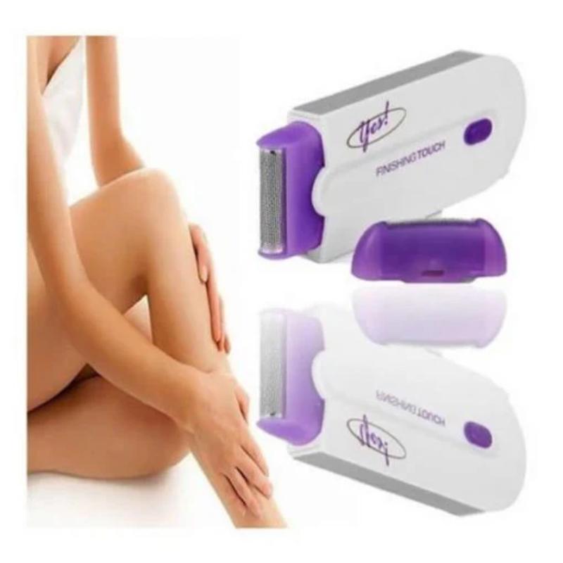 Set 2x Epilator Reincarcabil cu Lumina Tehnologie Sensa