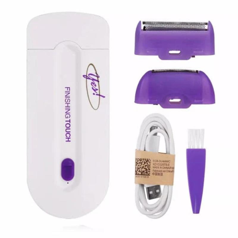 Set 2x Epilator Reincarcabil cu Lumina Tehnologie Sensa