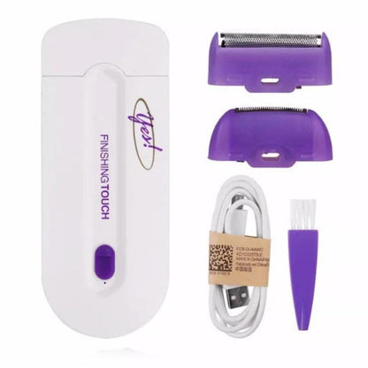Set 2x Epilator Reincarcabil cu Lumina Tehnologie Sensa