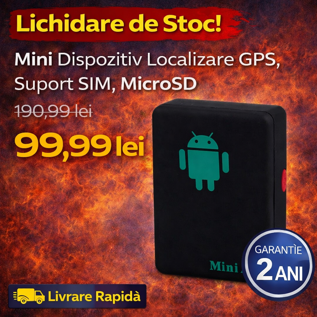 Tracker GPS Mini A8 Pentru Telefon, Localizare In Timp Real, Monitorizare Auto, Copii, Animale